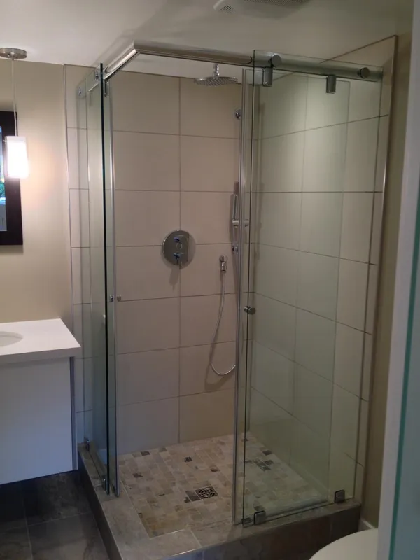 SL Corner frameless shower enclosure