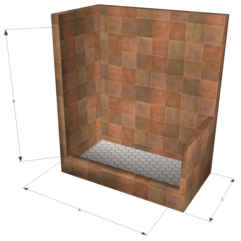 Single Threshold With Pony Wall