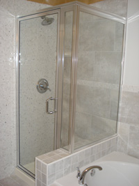 framed shower doors vancouver